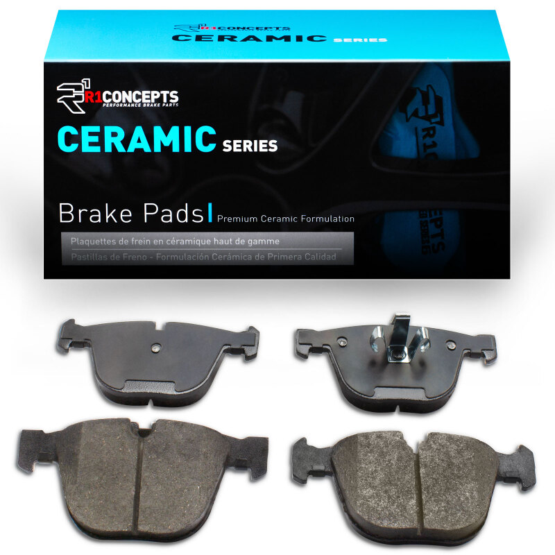 BMW 535I GT xDrive Brake Pads - Rear - R1 Concepts - R1 Ceramic - `09-`17